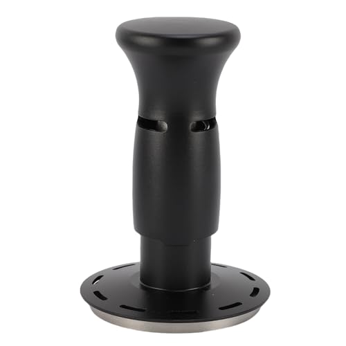 Jectse 25Bar Konstanter Druck Kaffeepulver Press Hammer, Gleichmäßig Kompakte Grundstücke mit Benutzerfreundlicher Automatischer Rückprallfunktion, Geeignet für den Heim- und (BLACK) von Jectse