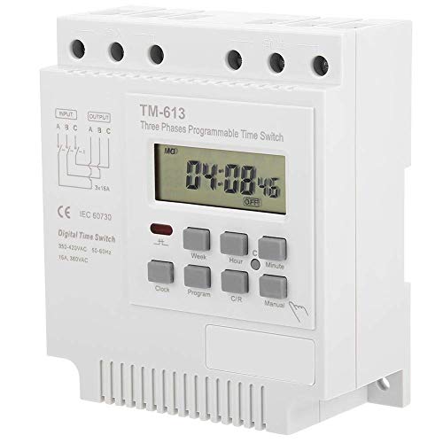 Jectse 380 V programmierbares Zeitrelais, TM-163 50–60 Hz Mini-Abschaltung, intelligenter digitaler wöchentlicher programmierbarer Steuerstrom-Timer-Schalter, 3 Phasen Fischteich-Sauerstoffanreicherun Jectse 380 V programmierbares Zeitrelais, TM-163 50–60 Hz Mini-Abschaltung, intelligenter digitaler wöchentlicher programmierbarer Steuerstrom-Timer-Schalter, 3 Phasen Fischteich-Sauerstoffanreicherun von Jectse
