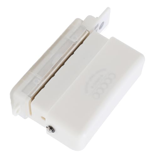 Jectse 5 -Loch -Portable Paper Punch Tool mit Genauem Stanzen für A5 B5 A4 Papier Lose Leaf Notebook, Langlebiges ABS Material Ideal für Schulen und Studios (WHITE) von Jectse