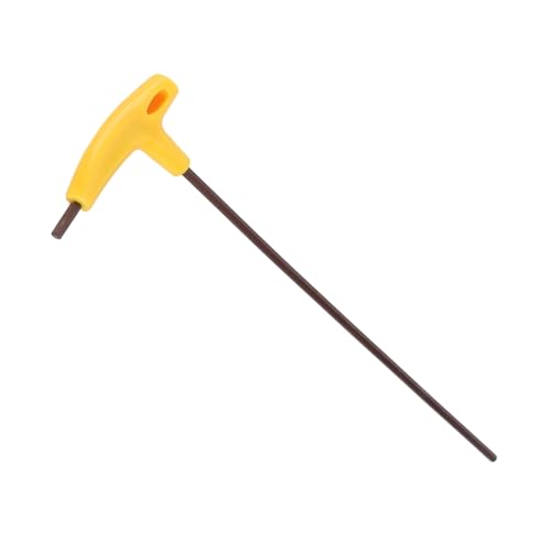 Jectse 5-mm-t-Förmiger Krukenschlüsssel aus Legierertem Stahl mit Innersenskantskantschlüs und Großer Torsion, Lichtung Zu-Tragen, Ideale Werkzug für die Wartung von Cnc-Maschinen von Jectse