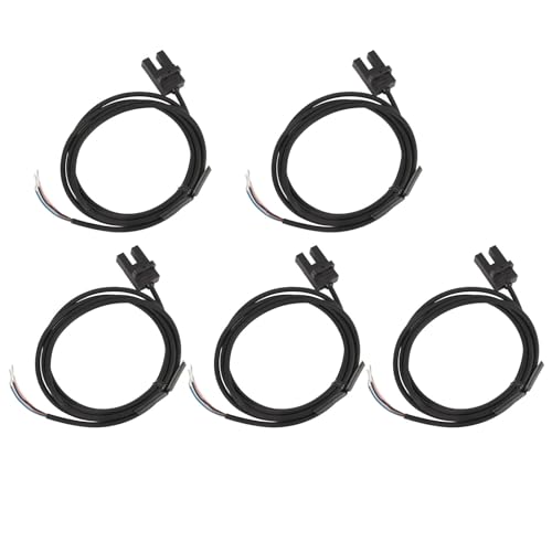 Jectse 5pcs U-typ-lichtschranke, Hochpräziser Abs-Rillensensorschalter, NormalerWeise Offen und Geschlossen, Einfache-Installation, DC5-24V, NPN-Ausgang, für Industelle Jectse 5pcs U-typ-lichtschranke, Hochpräziser Abs-Rillensensorschalter, NormalerWeise Offen und Geschlossen, Einfache-Installation, DC5-24V, NPN-Ausgang, für Industelle von Jectse