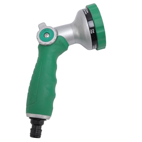 Jectse 6 Muster Wasserspray Düse Robustes Metall Hochdruckschlauchsprühgerät für die Reinigungsgerätegärten von Jectse