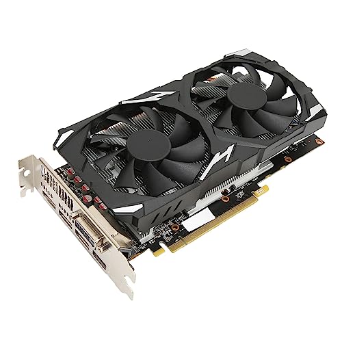 Jectse 8 GB GDDR5-Grafikkarte, 1244 MHz 60 Hz 1080P 4K-Desktop-Video-Grafikkarte mit Zwei Lüftern, PCI Express 3.0, DVI D, DP, HDMI, für Computer-Gaming-Videobearbeitung Jectse 8 GB GDDR5-Grafikkarte, 1244 MHz 60 Hz 1080P 4K-Desktop-Video-Grafikkarte mit Zwei Lüftern, PCI Express 3.0, DVI D, DP, HDMI, für Computer-Gaming-Videobearbeitung von Jectse