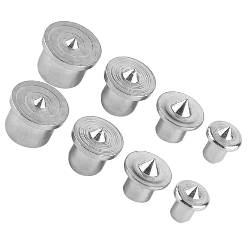 Jectse 8pcs Wood Dowel Tenon Center Kit, 6 Mm, 8 Mm, 10, 13 Bohrzentrum F¨¹ Dübel und Tenon, Ausrichtungswirkzugpunktmarkierung (hohl) von Jectse