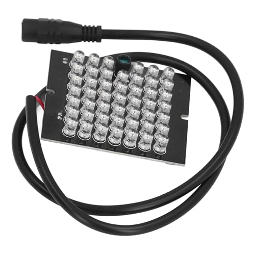 Jectse 940 Nm Infrarot-Kamera-Lichtplatine, 48 LEDs Nachtsicht-Hilfslicht für CCTV-Überwachungskamera mit Innenbereich Jectse 940 Nm Infrarot-Kamera-Lichtplatine, 48 LEDs Nachtsicht-Hilfslicht für CCTV-Überwachungskamera mit Innenbereich von Jectse