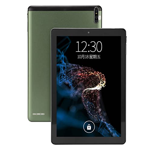 Jectse A8P 10,1 Zoll Tablet, 2,4 G 5 G Dual Band WiFi Calling Touch Tablet PC, 6 GB RAM 128 GB ROM IPS 8 Core, 8800 MAh Akku, 5 MP 13 MP, Dual SIM Daul Standby FüR Android 11, GrüN Jectse A8P 10,1 Zoll Tablet, 2,4 G 5 G Dual Band WiFi Calling Touch Tablet PC, 6 GB RAM 128 GB ROM IPS 8 Core, 8800 MAh Akku, 5 MP 13 MP, Dual SIM Daul Standby FüR Android 11, GrüN von Jectse
