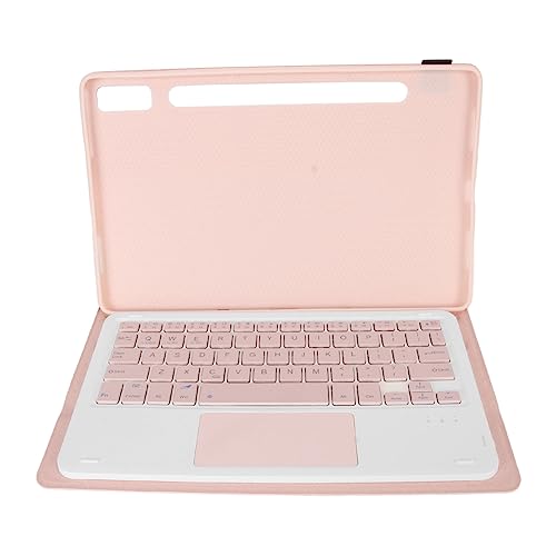 Jectse Abnehmbare Tablet-Tastaturhülle für Tab P11 Pro Gen 2 mit Touchpad – Kabellose Schlanke Tastatur mit Stifthalter (PINK) von Jectse