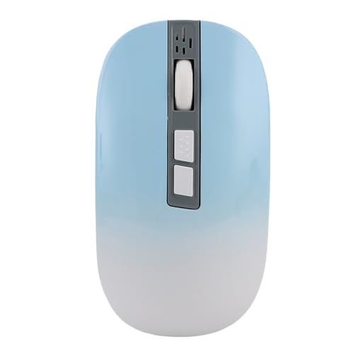 Jectse BT Wireless Maus, KI-angetriebene Sprachmaus, KI-Zeichnung, KI-Schreiben, Wiederaufladbare, Mehrsprachige Übersetzung für für Laptop-PC-Tablet. (Seeblau) von Jectse