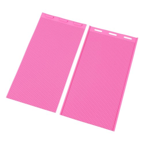 Jectse Bienenwachs -Fundamentblätter Press -Prädser, Flexibles Silikonform für Einfache Bienenzucht, 2pcs von Jectse