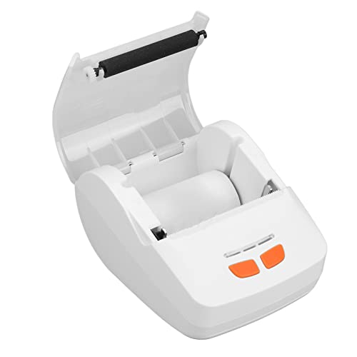 Jectse Bondrucker, 203 DPI Thermodrucker Doppeltaste für Geschäft für Restaurant (White) von Jectse