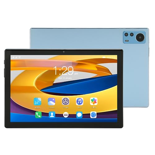 Jectse Business-Tablet, 4G LTE 5G WiFi 7000 MAh Akku 10,1 Zoll LCD Tablet PC Octa Core CPU Aluminiumlegierung für Reisen (EU-Stecker) von Jectse