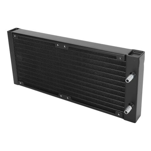 Jectse Computer-Wärmetauscher-Heizkörper, Sprühflächen, Wasserkühlungs-Heizkörper, Einfache Installation für Medizinische Druckgeräte für 6–7 Mm Weiche Schläuche (Black) von Jectse