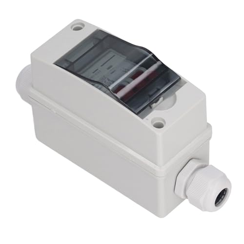 Jectse DC-Solar-Trennschalter, PV-Miniatur-Leastungsschalter MIT WASSERDICHTEM IP65-VETEILERKASTEN FÜR SOLARMODULE (40A) von Jectse