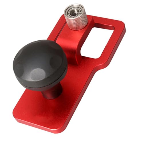 Jectse Desktop-Bohr-Dübel-Jig Vertikaler Positionierer Stabiles und Rutsches Werkzeug für Professionelle Tischler-Aluminiumlegierung 20mm von Jectse