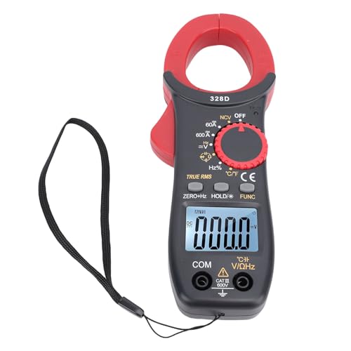Jectse Digital Clamp Multimeter 6000 Zählungen Auto -Rangentester mit Taschenlampe für Elektriker und Hausbesitzer von Jectse