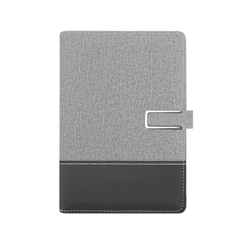 Jectse Digitales Notizbuch mit Smart Pen, Echtzeit -Synchronisation 3 in 1 Smart -Schreibset mit Bluetooth 5.0 -Papier für das Studium (Graues schwarzes Patchwork) von Jectse