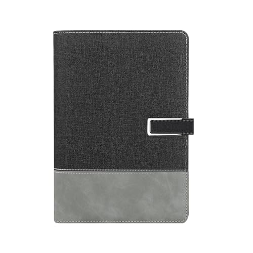 Jectse Digitales Notizbuch mit Smart Pen, Echtzeit -Synchronisation 3 in 1 Smart -Schreibset mit Bluetooth 5.0 -Papier für das Studium (Schwarzes graues Patchwork) von Jectse