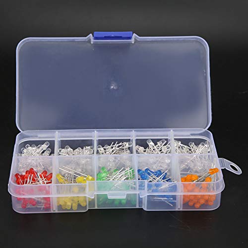 Jectse Diode 6 Farbe, 300 Stühle LED-Leuchtdiode, Licht-Einzel-Leuchten, Kleine Leuchtende Inline-Lampenperlen Rot Gr¨¹ Gelb, Geeignet F¨¹ Verschidene Szenen, Schlafzimmer, Party, Party, Jectse Diode 6 Farbe, 300 Stühle LED-Leuchtdiode, Licht-Einzel-Leuchten, Kleine Leuchtende Inline-Lampenperlen Rot Gr¨¹ Gelb, Geeignet F¨¹ Verschidene Szenen, Schlafzimmer, Party, Party, von Jectse