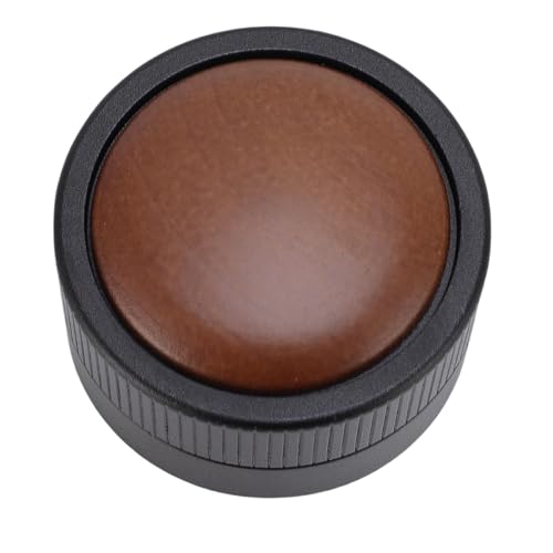 Jectse Distributor des Kaffeeverteilers Im Rostfreien Walnussholz -Schwerkraft -Adaptive Styleper Werkzeug für Zuhause Adaptive, Verbesserung des Geschmacksprofils (51MM) von Jectse