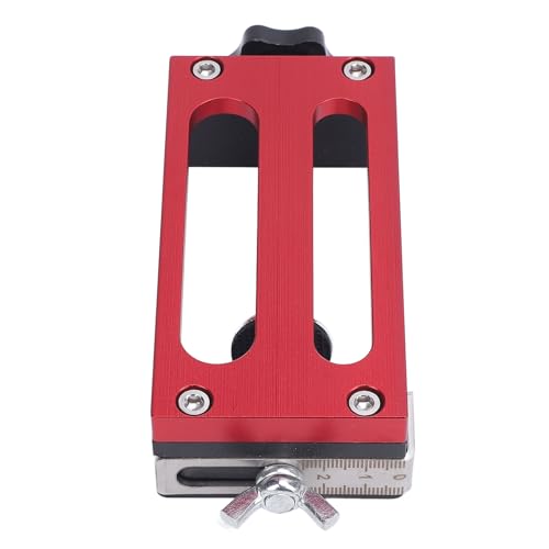 Jectse Dübel Holre Guide Puncher Locator Cabinet Hardware Bohrlocator mit 10 Bohrhülsen für Möbelprojekte von Jectse