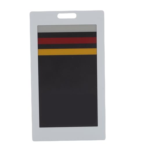 Jectse E Paper -ID -Karte, Smart ID Abzeichen Schwarz weiß Rote Display Farbe für Geschäft von Jectse