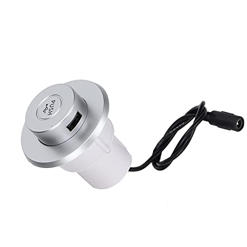 Jectse Eingebetteter USB -Ladegerät Langlebige Fast -Lade Desktop Ladegerät für Mobilfunksofa Schreibtisch für Möbel ABS Material Geeignet von Jectse