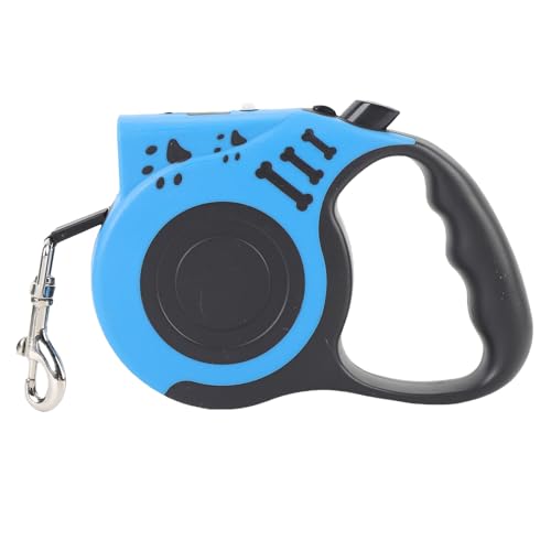 Jectse Einziehbare LED-Licht Hunde Leine, Kau-Beweis-Kabel, 16,40 Fuß Starkes Band für Kleine Mittelgroße Hunde Bis zu 99,21 Pfund, mit Spender-und Poop-Taschen Jectse Einziehbare LED-Licht Hunde Leine, Kau-Beweis-Kabel, 16,40 Fuß Starkes Band für Kleine Mittelgroße Hunde Bis zu 99,21 Pfund, mit Spender-und Poop-Taschen von Jectse
