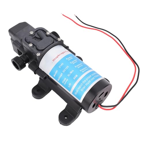 Jectse Elektrische Membranpumpe für Wohnmobile und Campingauto -Wasserdruck Steigert 80 M Kopf 60W Selbst -Priming Booster Pumpe von Jectse