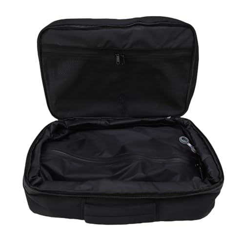 Jectse Erweiterbarer Komprimierungs-Rucksack, 18-20pcs Frühling Herbstkleidung, Laptop-Fach, USB-Ladeanschluss, Koffergurt, Regenfischdesign, Befestigungselemente, Verstärkte Nähte von Jectse