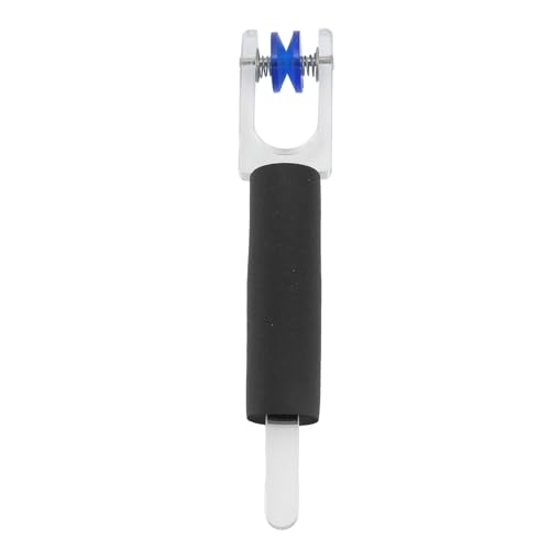 Jectse Folie Crimper Burnisher, Tragbarer Folie Crimper mit Grip, Handwerkzeug Aluminiumfolie Hülle Burnisher Werkzeug Folie Crimper Tool Zum Reinigen und Polieren von Jectse