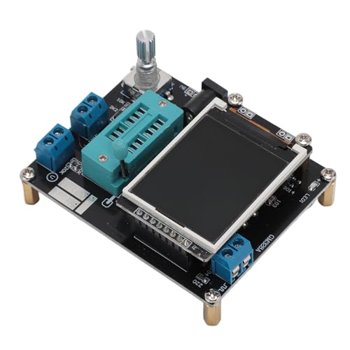 Jectse GM328 Transistor -Tester Hoher Präzisions - Volt Frequenzmessgerät mit Farbdisplay für Elektronische Enthusiasten und Fachkräfte von Jectse