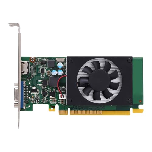 Jectse GT730 Desktop -Grafikkarte, 2 GB DDR3 64bit HDMI DVI Low Profile PC Gaming Video Graphics Card, PCI Express X16 Computergrafikkarte für DirectX 12 Jectse GT730 Desktop -Grafikkarte, 2 GB DDR3 64bit HDMI DVI Low Profile PC Gaming Video Graphics Card, PCI Express X16 Computergrafikkarte für DirectX 12 von Jectse