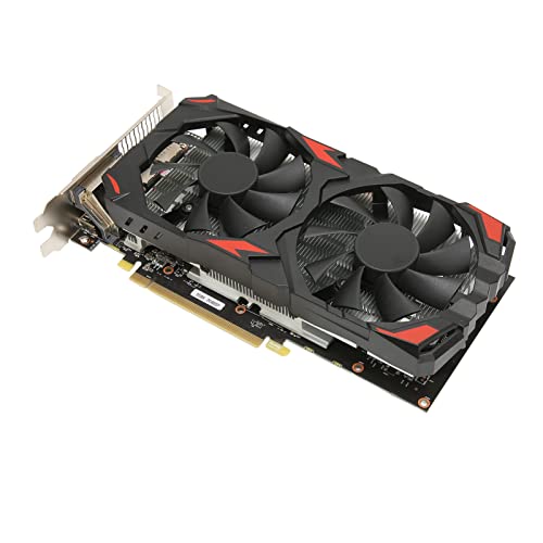 Jectse Gaming-Grafikkarte, RX 580 8 GB 256 Bit GDDR5 HDMI PCIe 3.0-Video-Grafikkarte, 8K 2-Lüfter-Grafikkarte, Unterstützt DisplayPort, DVI-D-Anschlüsse Jectse Gaming-Grafikkarte, RX 580 8 GB 256 Bit GDDR5 HDMI PCIe 3.0-Video-Grafikkarte, 8K 2-Lüfter-Grafikkarte, Unterstützt DisplayPort, DVI-D-Anschlüsse von Jectse