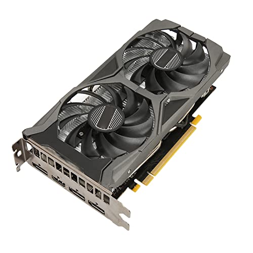 Jectse Grafikkarte für GeForce GTX 1660 SUPER, GTX1660S 6 GB Speicher GDDR6 1785 MHz 192 Bit Dual Fan Desktop-Grafikkarte Gaming-Grafikkarte Jectse Grafikkarte für GeForce GTX 1660 SUPER, GTX1660S 6 GB Speicher GDDR6 1785 MHz 192 Bit Dual Fan Desktop-Grafikkarte Gaming-Grafikkarte von Jectse