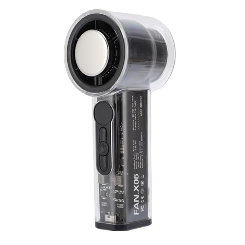 Jectse Handheld -Eisbeatmung, Handheld - Eisbeatmung 3000 MAh 6 Geschwindigkeit Tragbar für den Außenbereich (BLACK) von Jectse