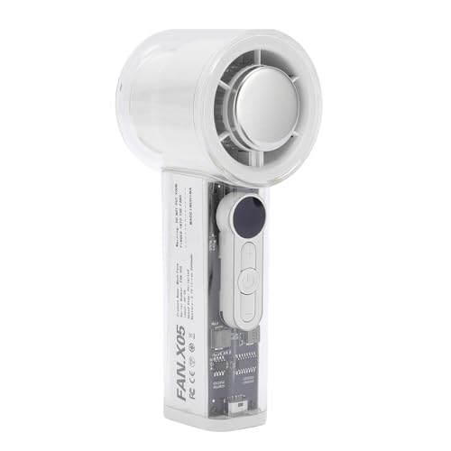 Jectse Handheld -Eisbeatmung, Handheld - Eisbeatmung 3000 MAh 6 Geschwindigkeit Tragbar für den Außenbereich (WHITE) von Jectse