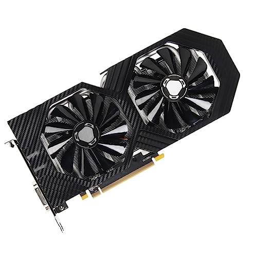 Jectse Hochleistungs-RX590 8 GB GDDR5 256-Bit-Grafikkarte, 2304 CUDA-Kerne, 1460 MHz Kernfrequenz, 8000 MHz Videospeicherfrequenz, PCI Express 3.0 X16, 4 Bildschirmausgänge, VR-fähig, Jectse Hochleistungs-RX590 8 GB GDDR5 256-Bit-Grafikkarte, 2304 CUDA-Kerne, 1460 MHz Kernfrequenz, 8000 MHz Videospeicherfrequenz, PCI Express 3.0 X16, 4 Bildschirmausgänge, VR-fähig, von Jectse