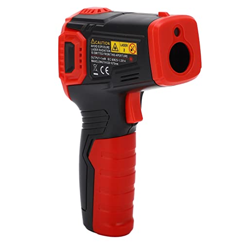 Jectse Infrarot-Thermometer, Tonne, Licht, Alarm, LCD-Bildschirm, Berahrungslose Temperaturpistole für Industriekochen Jectse Infrarot-Thermometer, Tonne, Licht, Alarm, LCD-Bildschirm, Berahrungslose Temperaturpistole für Industriekochen von Jectse