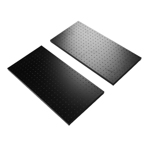 Jectse Langlebige, mit Wand Montierte Werkzeug Organizer Pulvergeschichtetes Stahlstahl -Tafel -Panel Set 2PCs für Ordentliche und Ordentliche Arbeitsbereiche von Jectse
