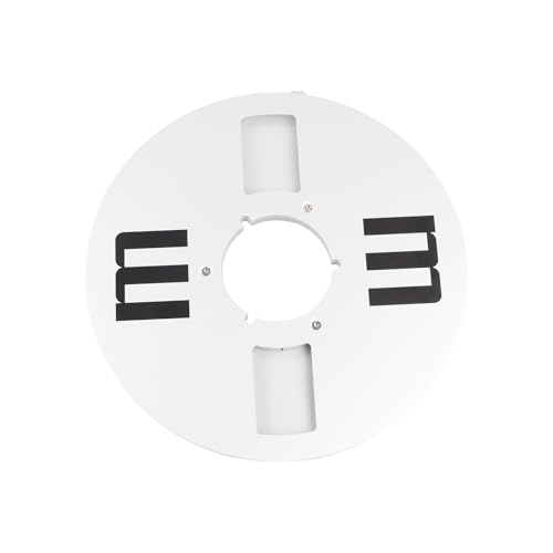 Jectse Leere 10,5-Zoll-Kassettenspule, 4-Loch-Design MIT Premium-Aluminium für NAB-Flansch, Edelstahlschlausuben, Verbesserte Klangqualität für Rollen-zu-Reel-Kassettenspieler und Jectse Leere 10,5-Zoll-Kassettenspule, 4-Loch-Design MIT Premium-Aluminium für NAB-Flansch, Edelstahlschlausuben, Verbesserte Klangqualität für Rollen-zu-Reel-Kassettenspieler und von Jectse