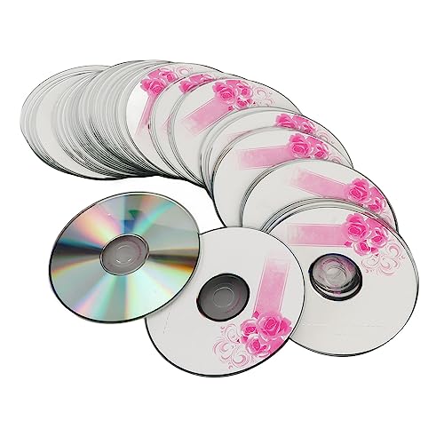 Jectse Leere CD-R-Discs mit 52-facher Geschwindigkeit, 700 MB Kapazität, Ideal Zum Speichern Digitaler Bilder und Musik mit Langfristiger Datenarchivierungslebensdauer (50 STÜCK) von Jectse