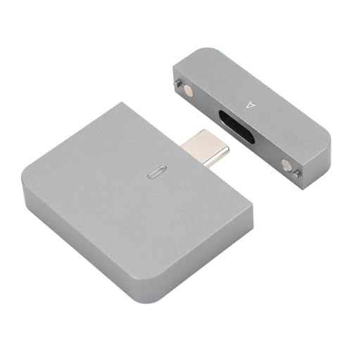 Jectse M.2 NVMe 2230 SSD-Gehäuse, 10 Gbit/s USB 3.2 Gen2 Typ C M.2 SSD-Gehäuseadapter, Magnetisches Tragbares Solid-State-Laufwerkgehäuse aus Aluminiumlegierung für PC-Laptop (512GB) von Jectse
