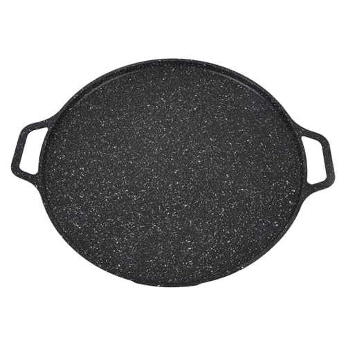 Jectse Maifan -Stein in Aluminiumlegierung in Legierung in Grill Gleiche Wärmeverteilung der Grillplattform für Haus- und Außenküche (Rot) von Jectse
