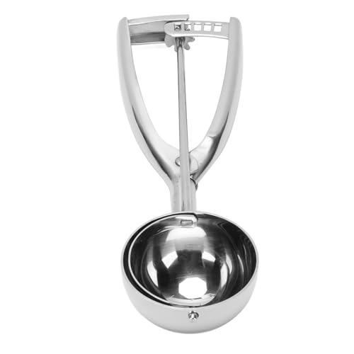 Jectse Mini Ice Cream Scoop Sus304 Edelstahl Melonenballer Leicht zu Waschen, um Schöne Desserts Herzustellen von Jectse