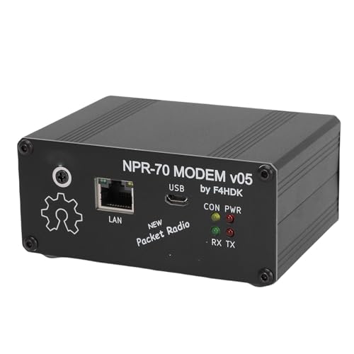 Jectse NPR-70 V05 Modem, 500mW HF-Ausgang, Schnelle Daten übertragung für 70cm Band-Funk Kommunikation, Bidirektion IP-Netzwerk-Funk Verbindung mit Hoher Datenrate für den Jectse NPR-70 V05 Modem, 500mW HF-Ausgang, Schnelle Daten übertragung für 70cm Band-Funk Kommunikation, Bidirektion IP-Netzwerk-Funk Verbindung mit Hoher Datenrate für den von Jectse