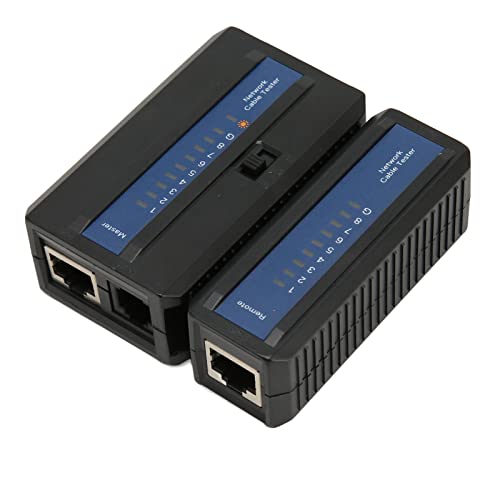 Jectse Netzwerkkabeltester, RJ11 RJ45 Ethernet-Netzwerkwerk-Lan-Kabeltester, Dual-Verwendung-Draht-Breakpoint-Test MIT Poe für Tool Telefonleitungstest RJ12/Cat5/Cat6/Cat7 UTP Line Test Tool Jectse Netzwerkkabeltester, RJ11 RJ45 Ethernet-Netzwerkwerk-Lan-Kabeltester, Dual-Verwendung-Draht-Breakpoint-Test MIT Poe für Tool Telefonleitungstest RJ12/Cat5/Cat6/Cat7 UTP Line Test Tool von Jectse