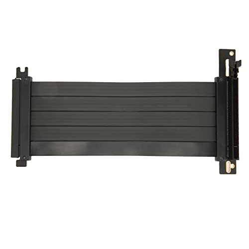 Jectse PCIE 4.0 X16 Riser-Kabel, 128 Gbit/s High Speed ​​PCIE 4.0 X16 Extender Riser-Kabel PCIE 90-Grad-Adapter PCIE Riser-Kabel GPU-Verlängerungskabel für Grafikkarte (40cm) von Jectse