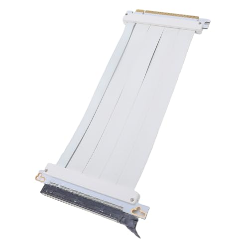 Jectse PCIe 5.0 X16 Riser -Kabel, 128 Gbit/S Hohe Geschwindigkeit Flexible Extender -Kartenverlängerungsanschluss 180 Grad Adapter, PCIe 5.0 X16 Grafikkartenverlängerungskabel, 20 cm Jectse PCIe 5.0 X16 Riser -Kabel, 128 Gbit/S Hohe Geschwindigkeit Flexible Extender -Kartenverlängerungsanschluss 180 Grad Adapter, PCIe 5.0 X16 Grafikkartenverlängerungskabel, 20 cm von Jectse