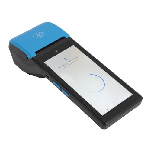 Jectse POS-PDA-Belegdrucker, Unterstützt 4GLTE WiFi 5,5-Zoll-Touchscreen-Thermo-POS-Belegdrucker für Cafés für Lebensmittelgeschäfte (Lateinamerika) von Jectse