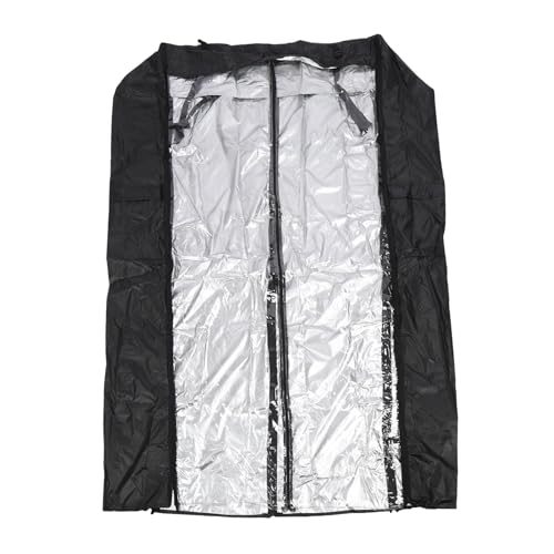 Jectse PVC Transparent PVC -Speicherplattform 210D Polyester Silberbeschichtung für den Garagenkeller Schützt vor, Wasser, Staub für Mehrere Verwendungen (Große Größe) von Jectse